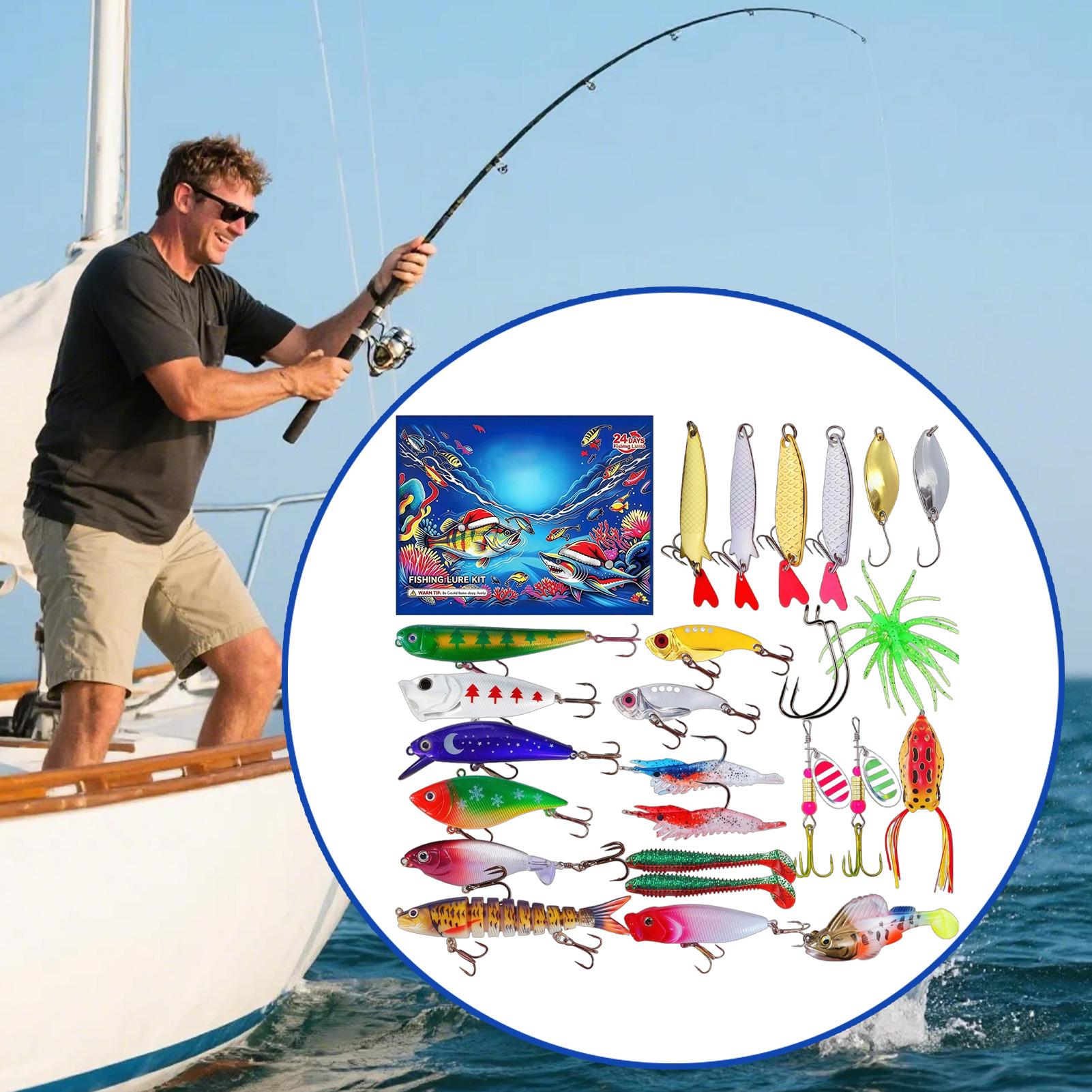 Fishing Lure Kit - 2026 Noel Geri Sayım Takvimi 24
