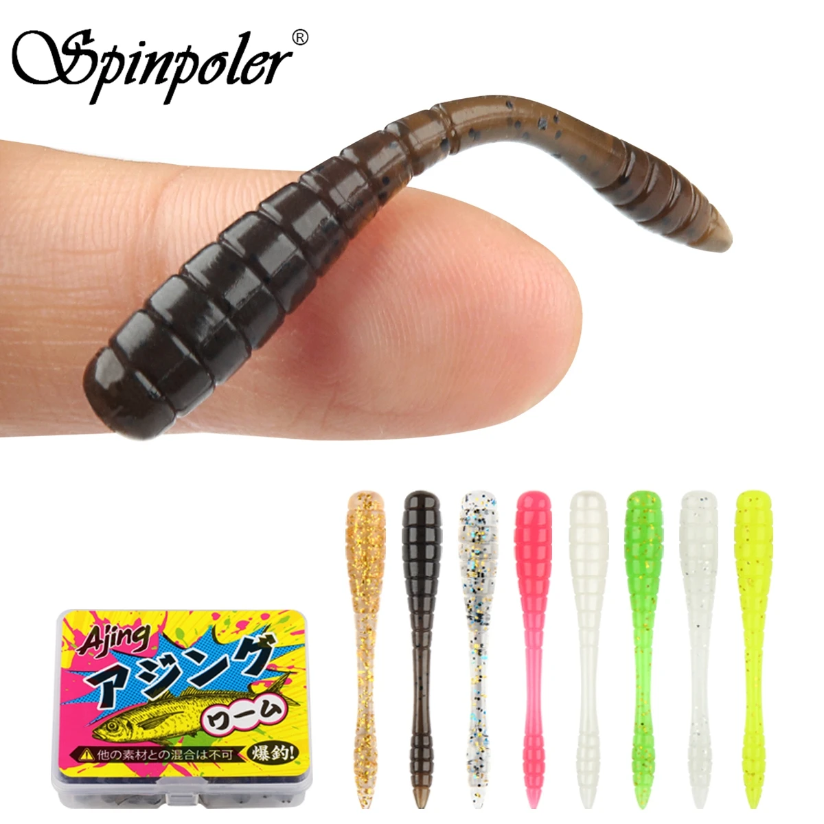 Fishing Lure Topwater - Spinpoler TPR Ajing Yumuşak Yemler Yapay