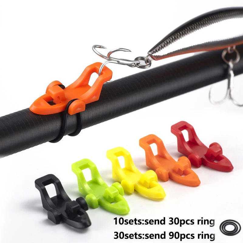 Fishing Lure Jig - 10-30 adet olta kamışı kanca tutucu