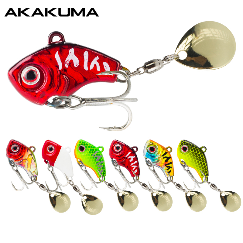 Fishing Lure Crankbait - 6 adet 5g/7g/10g/14g/20g Dönen Metal Vib