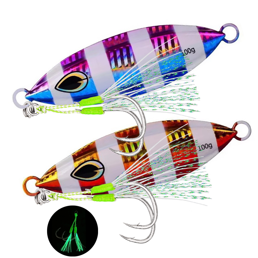 Fishing Lure Spoon - 1 adet Yüksek Kaliteli Metal Gece