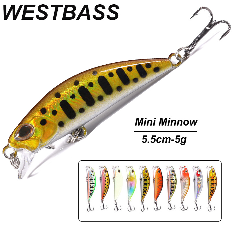 WESTBASS 1PX mikro Minnow cazi - Fishing Lure Spoon incelemesi ve fiyatı