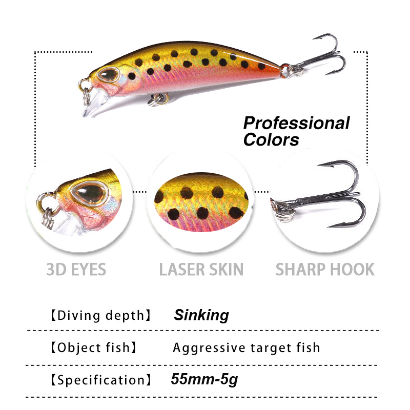 WESTBASS 1PX mikro Minnow cazi - Fishing Lure Spoon incelemesi ve fiyatı