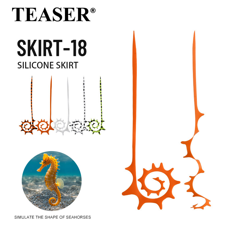 TEASER 5 adet SKIRT-18 145mm S - Fishing Lure Jig incelemesi ve fiyatı