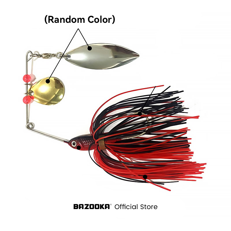 Bazuka 15g 18g Spinnerbait Bal - Fishing Lure Spoon incelemesi ve fiyatı