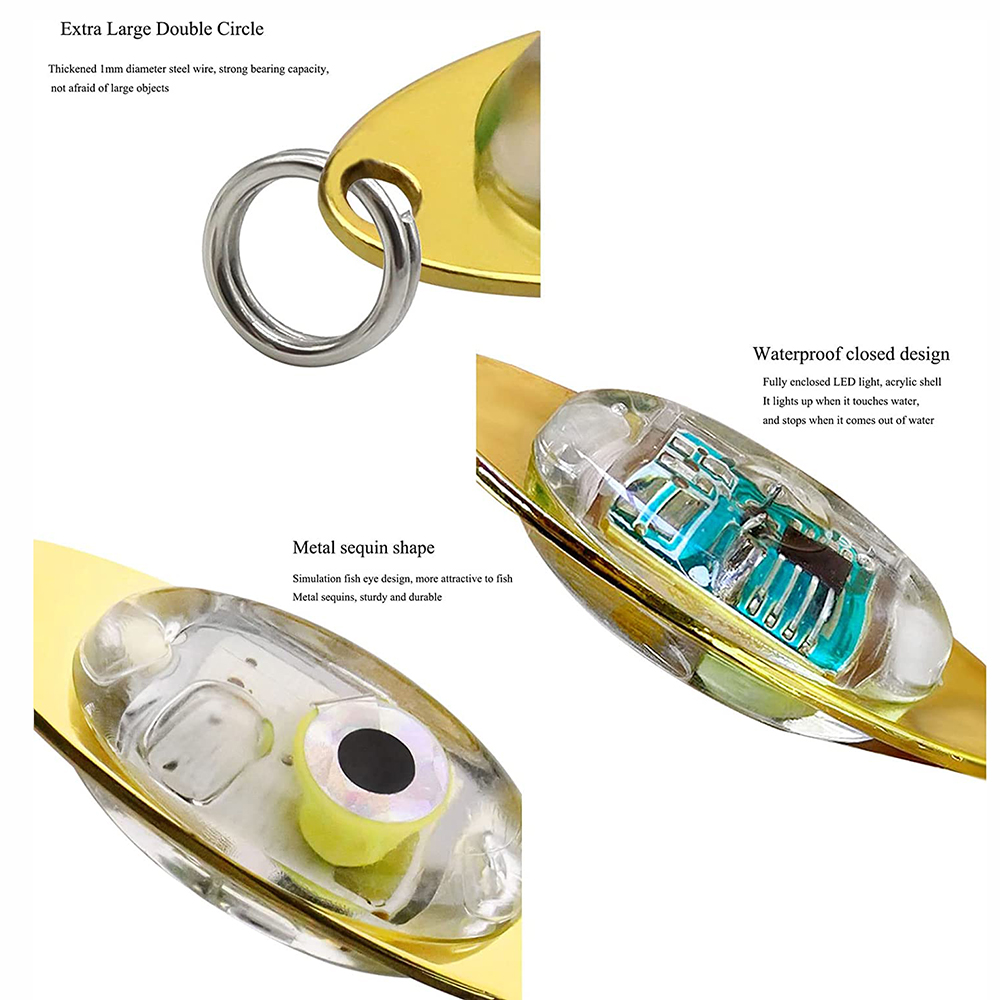 PRO BEROS LED balıkçılık derin - Fishing Lure Spoon incelemesi ve fiyatı