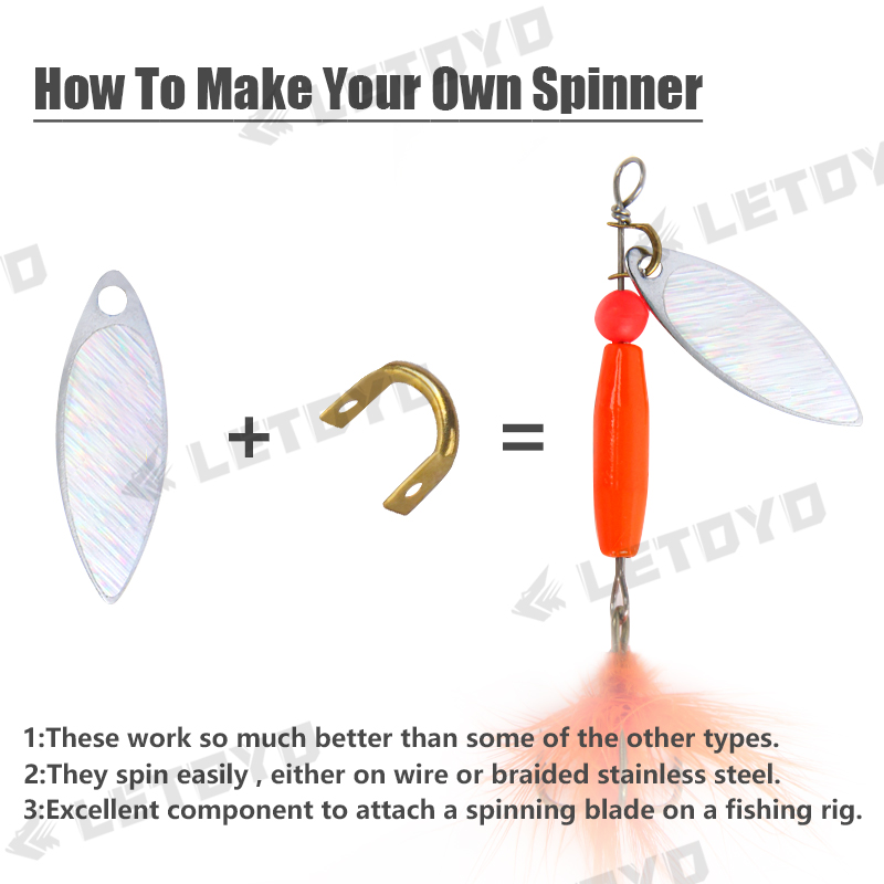 LETOYO 100 adet katlanmış Clev - Fishing Lure Spoon incelemesi ve fiyatı