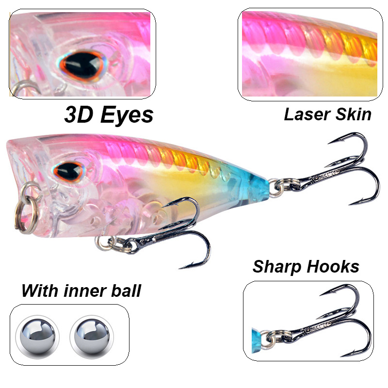 YUCONG 1 ADET Mini Popper Balı - Fishing Lure Topwater incelemesi ve fiyatı